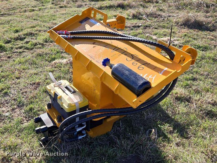 2025 Pile Hammer AD680 skid steer post driver - ET1483