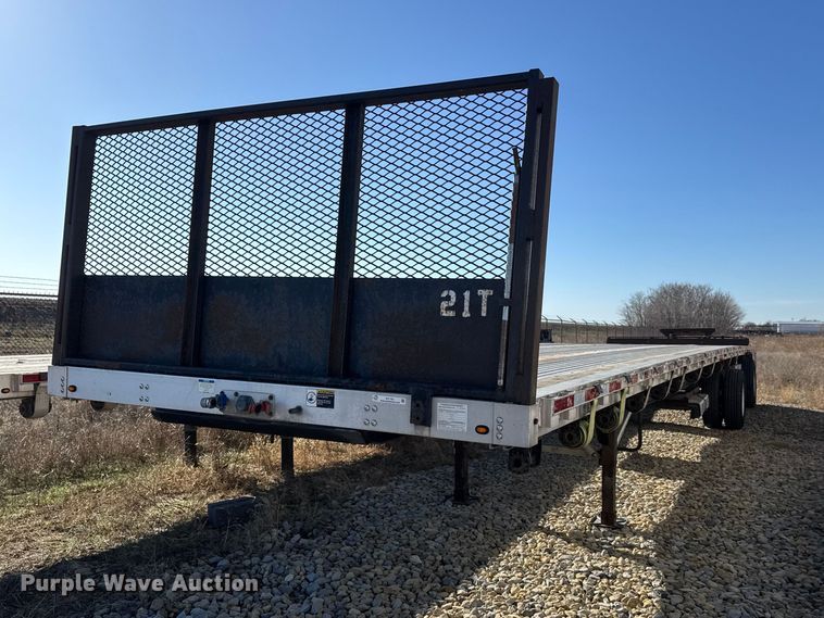 2018 Wilson CF–1080 flatbed trailer - ET1701