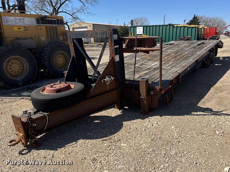 2002 Belshe DT2255 equipment trailer - ET1737