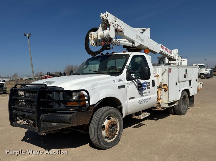 2007 Ford F450 Super Duty XL bucket truck - ET1811