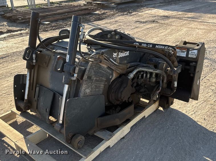 2014 Bobcat 24PLA skid steer cold planer - ET1812