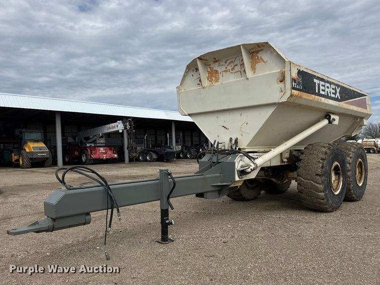 Shop built end dump trailer - ET1822