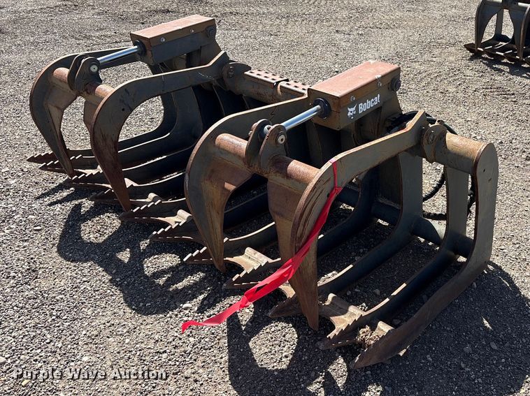 Bobcat GRPL-82-Root skid steer grapple bucket - EU0358
