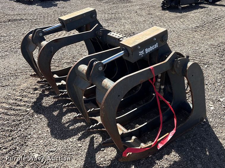 Bobcat GRPL 72 Root skid steer grapple bucket - EU0360