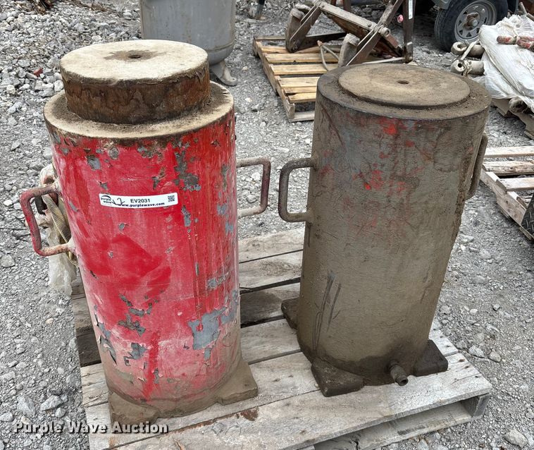 (5) hydraulic pile drivers  - EV2031