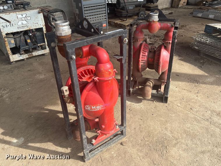 (2) Wilden double diaphragm pumps - EV2848