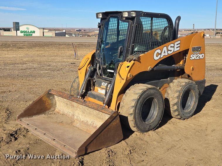 2019 Case SR210 skid steer loader - EV5655