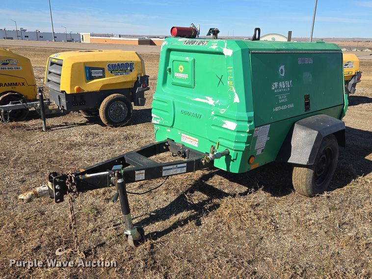 2018 Doosan P185WD0-T4F air compressor - EV5656