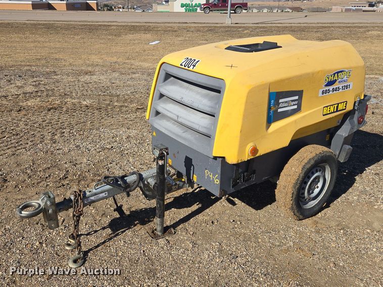 2018 Atlas Copco XAS110 air compressor - EV5657