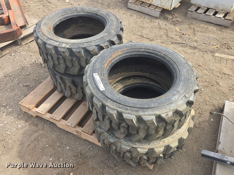 (4) Marcher 10-16.5NHS tires - EV5729