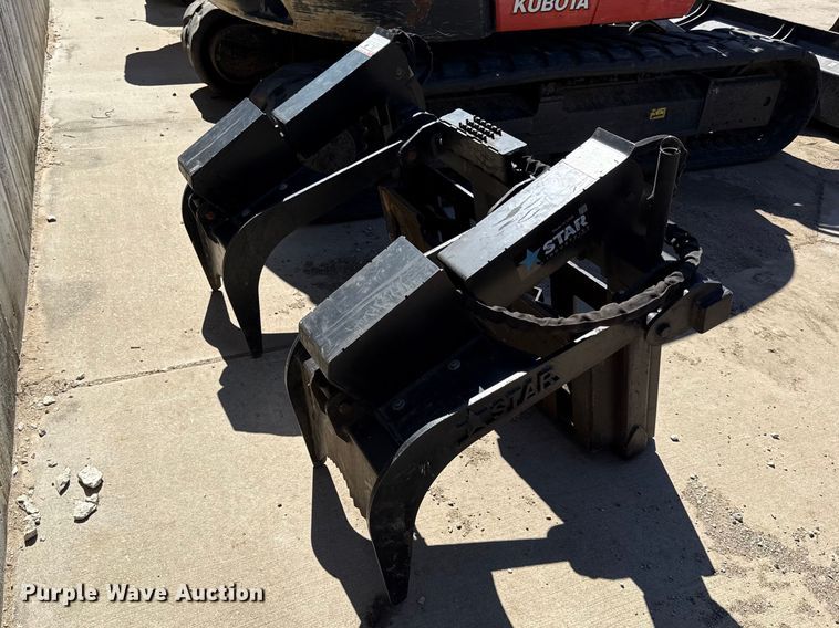 Star skid steer grapple - EV7619