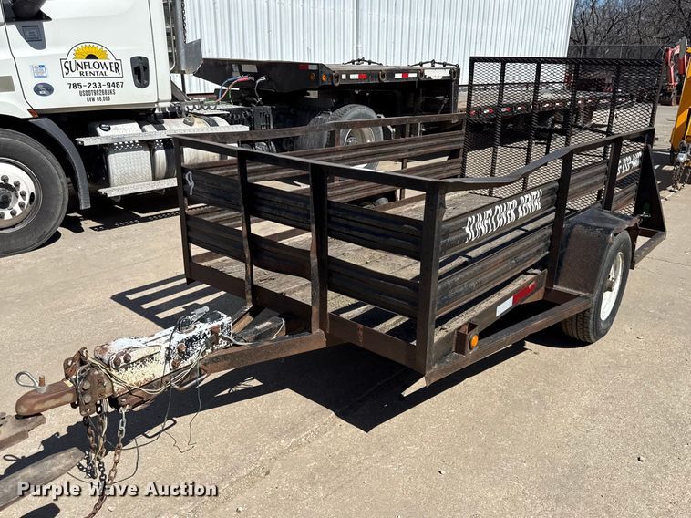 2010 Shop built utility trailer - EV7621