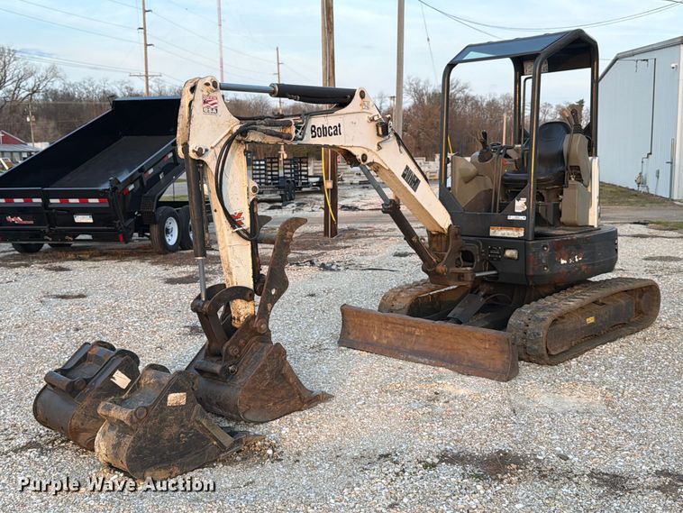 2017 Bobcat E26 mini excavator - FB8032