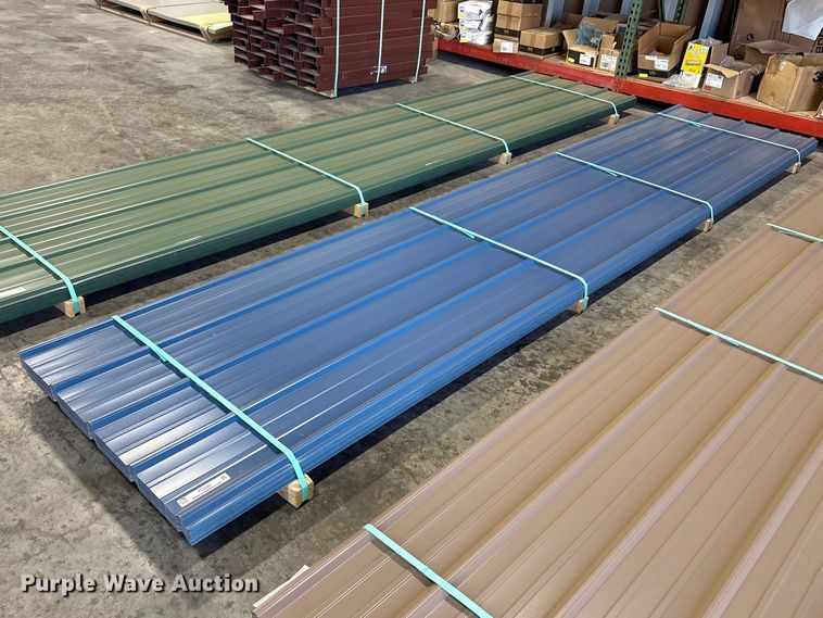 (100) sheets of metal siding/roofing - FC2093