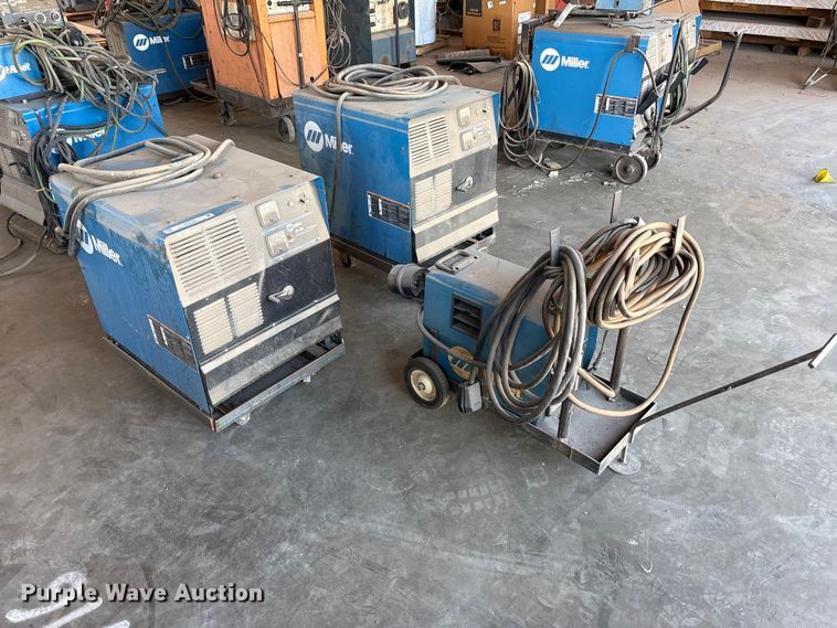 (2) Miller CP-302 CV-DC welders - FC2123