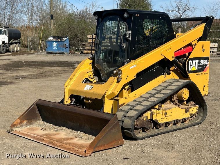 2018 Caterpillar 289D tracked skid steer loader - FC5280