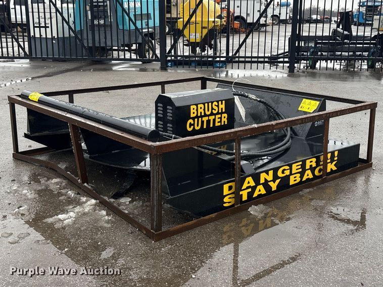 2025 Mower King SSRC skid steer brush mower - FG2855