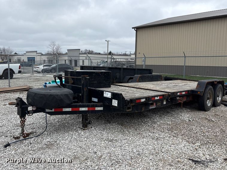 2019 B-B Trailer TBCT2220ET-10K tilt deck equipment trailer - FK1264