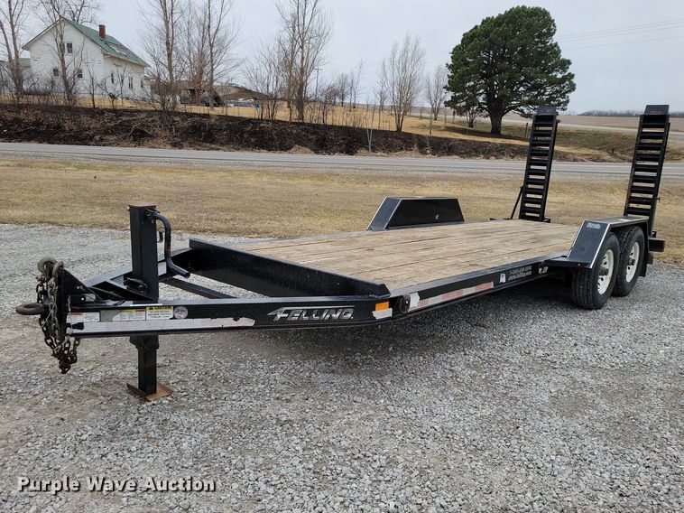 2017 Felling FT-14 equipment trailer - NK9886