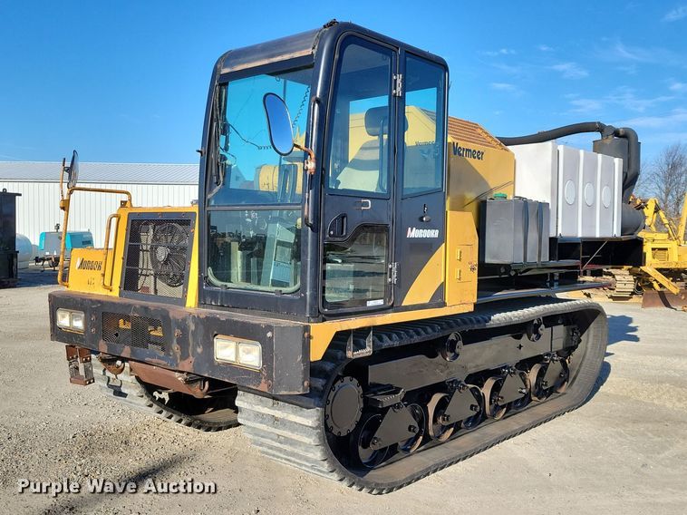 2008 Morooka MST-1500VD track carrier with Vermeer VX50-500 vacuum excavator - NK9910
