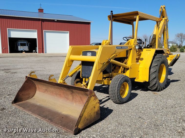 1979 John Deere  310AD backhoe - NK9914