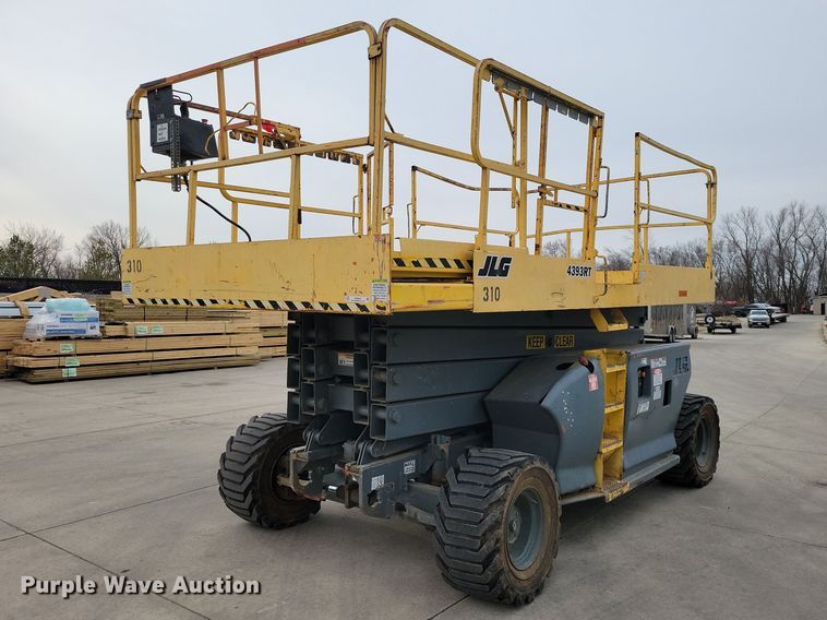 JLG 4393RT scissor lift - NK9923