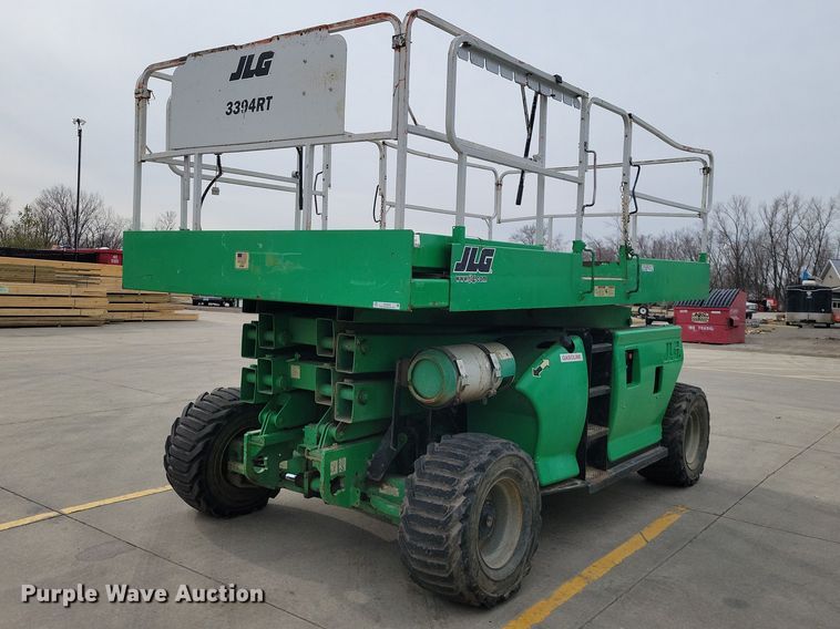 2009 JLG 3394RT scissor lift - NK9924