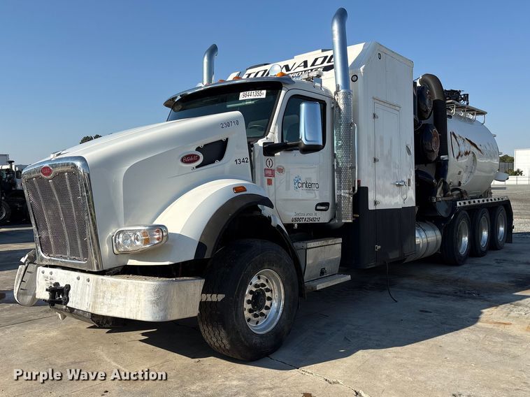 2025 Peterbilt 567  hydrovac truck - YA2228