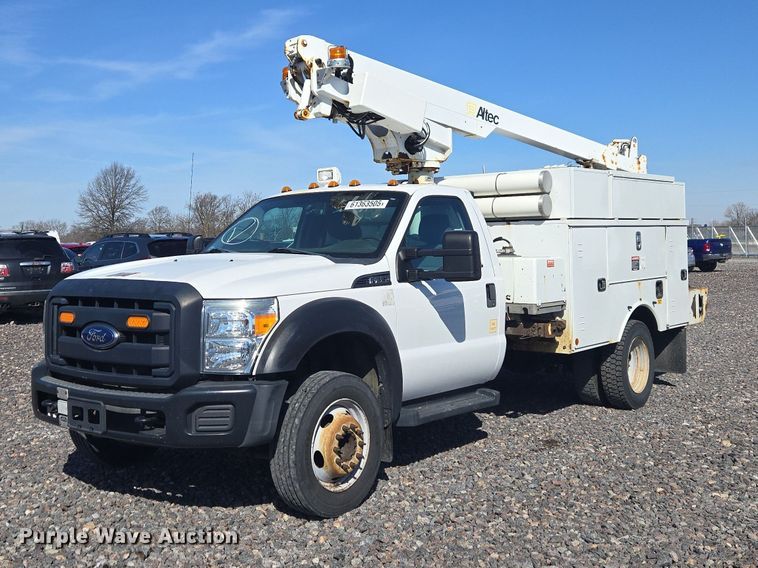 2015 Ford F450 Super Duty bucket truck - YA2882