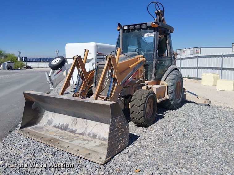 2006 Case 590 Super M II backhoe - YA2941