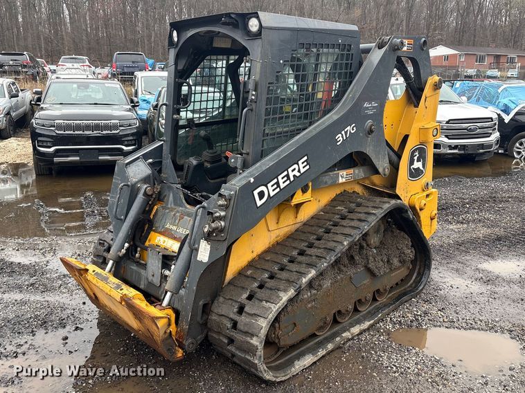 2022 John Deere 317G tracked skid steer loader - YA3031