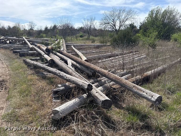 Approximately 75 electric poles - DR1057