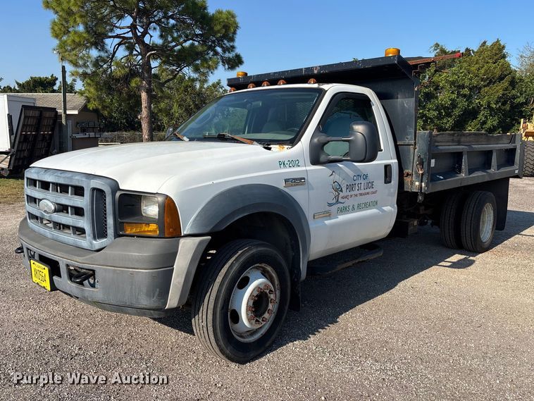 2006 Ford F450 Super Duty dump truck - DU0426