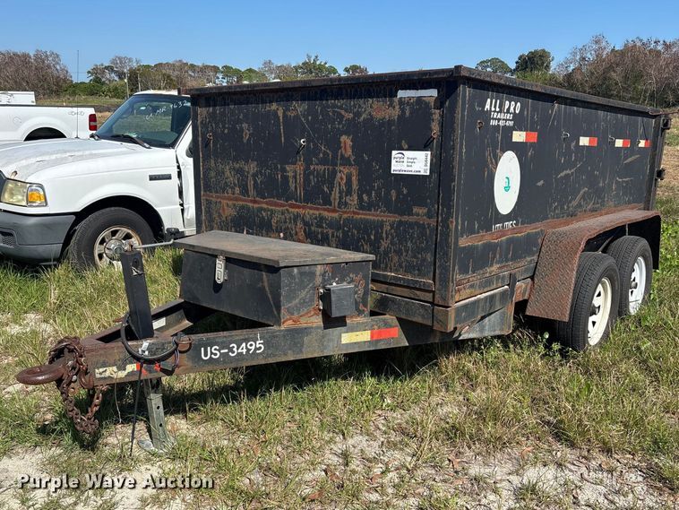 2007 Imperial dump trailer - DU0442