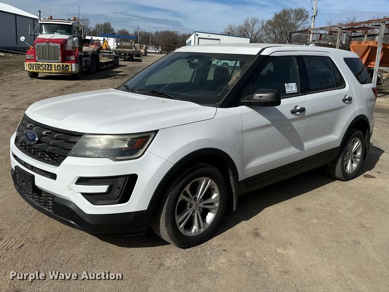 2016 Ford Explorer Police Interceptor SUV - DV0853