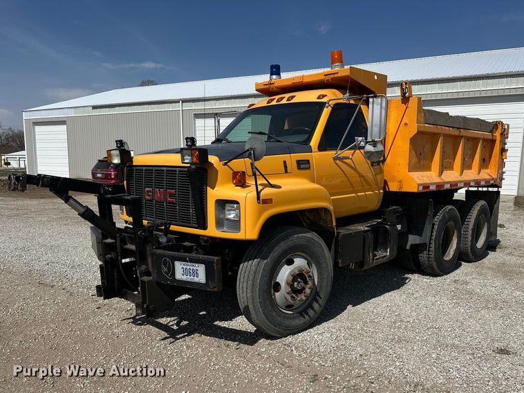 2000 GMC C8500 dump truck - DV0872