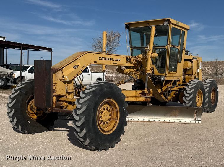 1980 Caterpillar 140G motor grader - DZ5354