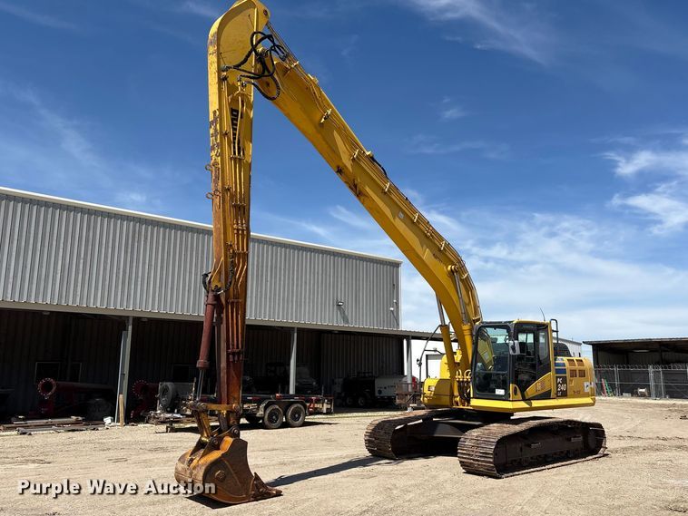 2015 Komatsu PC240LC-10 long reach excavator - EA7242