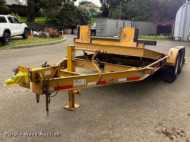 2000 Zieman Z-P21699 tilt deck utility trailer - EC8265