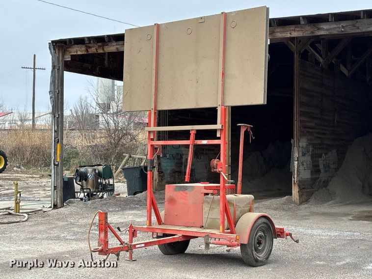 Wanco Traffic Director arrow board trailer - EO4065