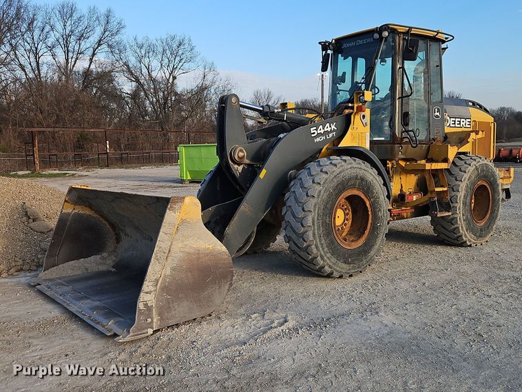 2015 John Deere 544K high lift wheel loader - EO7167