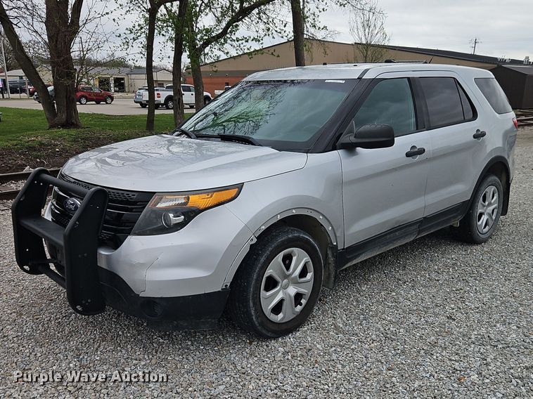 2015 Ford Explorer Police Interceptor SUV - EO7209