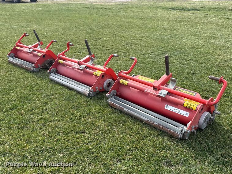 (3) GreenTek TA2JAC4 verticut reels - ET1753