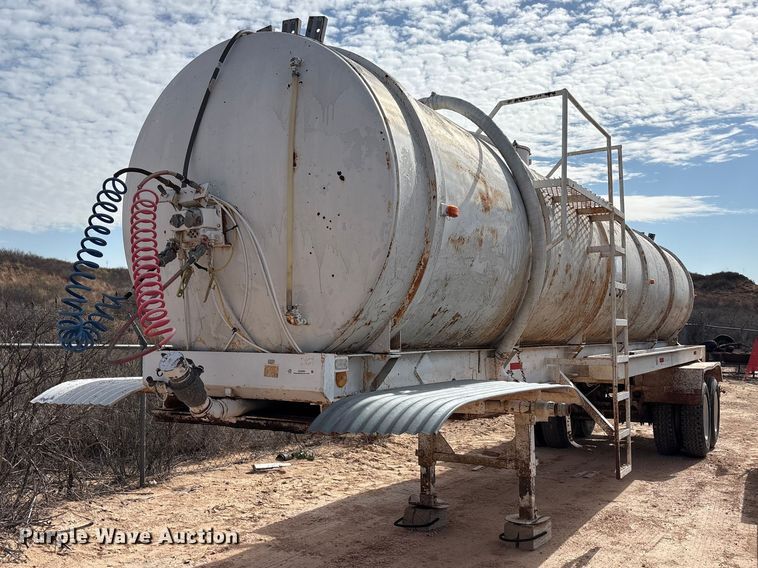 1982 Shop built tank trailer - EU4995