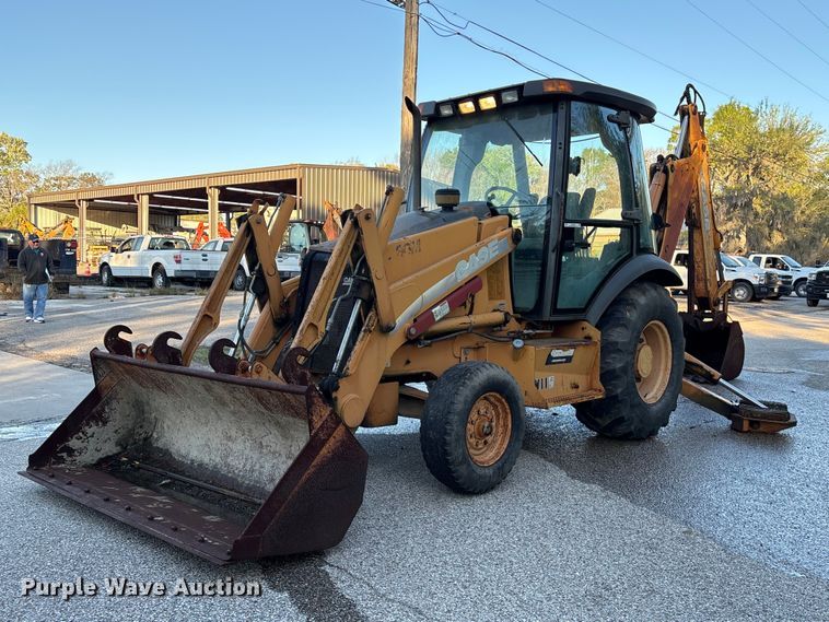2002 Case 580M backhoe - EU7422
