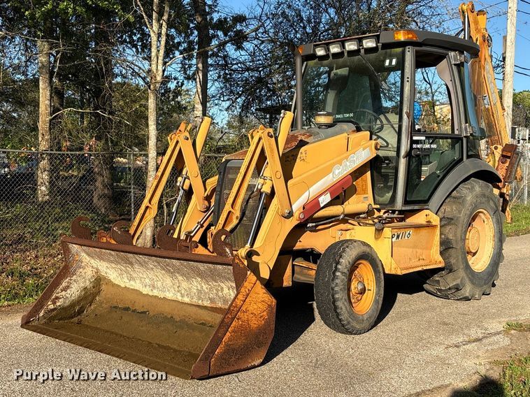 2002 Case 580M backhoe - EU7423