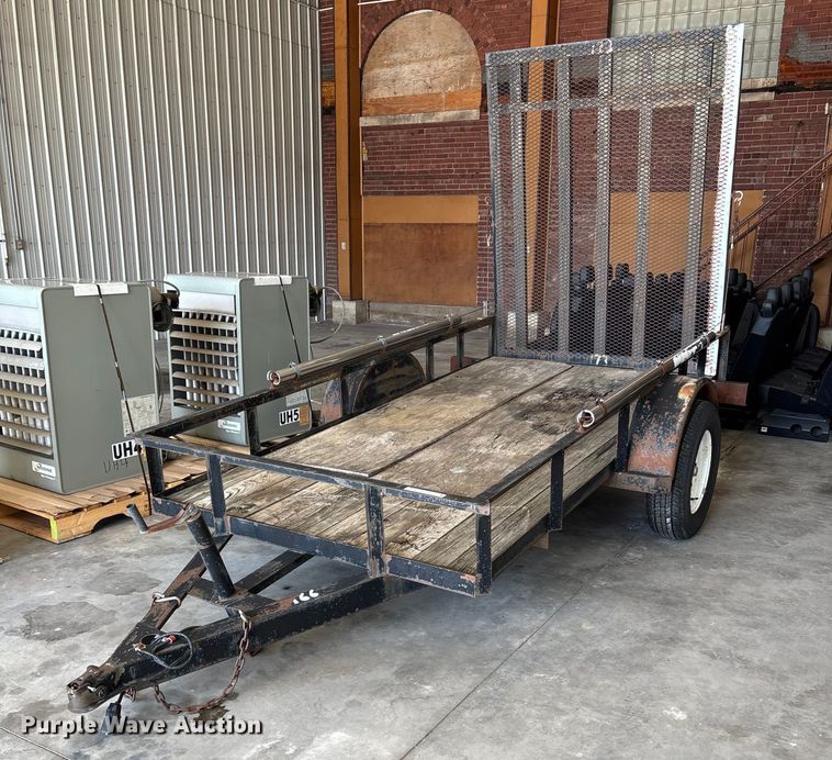 Shop built utility trailer - EV2041