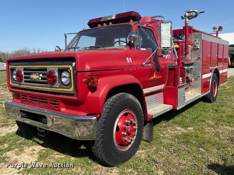 1986 Chevrolet C6V pumper fire truck - EV2869