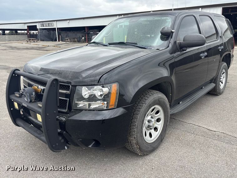 2013 Chevrolet Tahoe Police SUV - EV2884
