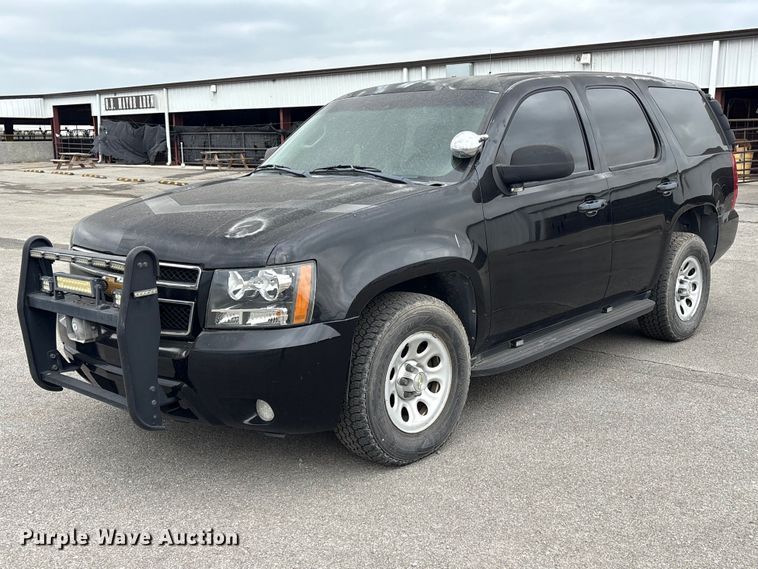2013 Chevrolet Tahoe Police SUV - EV2885